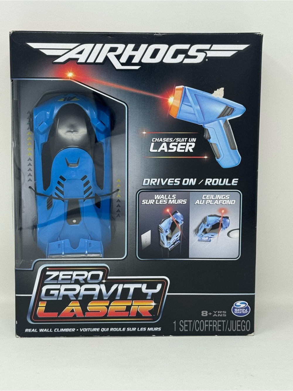 Air Hogs Blue Zero Gravity Laser Wall-Climber Vehicle